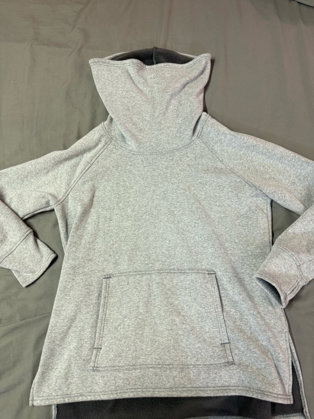 Large RBX Dark Gray Fleece-Lined Hoodie